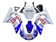 1998-2002 White Blue Red Fiat 99 Yamaha YZF 600 R6 Motorcycle Fairings UK