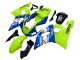 1998-2002 Neon Green Blue White Champions Yamaha YZF 600 R6 Motorcycle Fairings UK