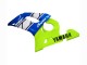 1998-2002 Neon Green Blue White Champions Yamaha YZF 600 R6 Motorcycle Fairings UK
