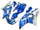 1998-2002 White Blue Neon Yellow Fiat Motul Michelin Yamaha YZF 600 R6 Motorcycle Fairings UK