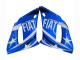 1998-2002 White Blue Neon Yellow Fiat Motul Michelin Yamaha YZF 600 R6 Motorcycle Fairings UK