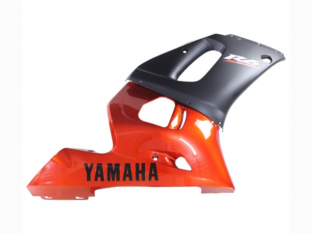 1998-2002 Orange Matte Black Yamaha YZF 600 R6 Motorcycle Fairings UK