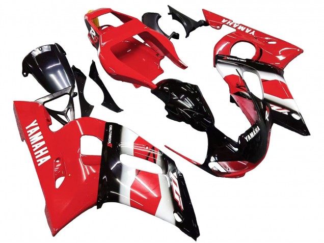 1998-2002 Red White Glossy Black Yamaha YZF 600 R6 Motorcycle Fairing UK