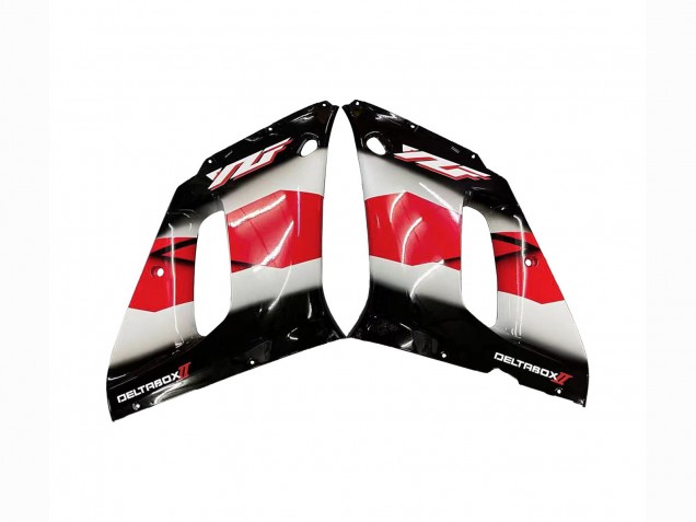 1998-2002 Red White Glossy Black Yamaha YZF 600 R6 Motorcycle Fairing UK