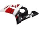 1998-2002 White Red Glossy Black Yamaha YZF 600 R6 Motorcycle Fairings UK