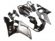 1998-2002 Silver Glossy Black Yamaha YZF 600 R6 Motorcycle Fairings UK