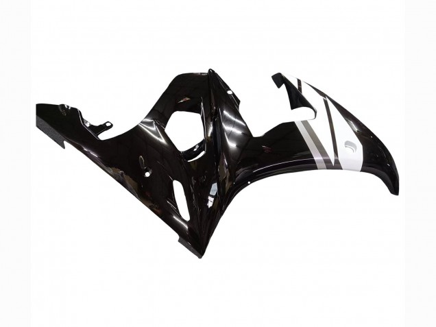 2006-2009 Red White Glossy Black Yamaha YZF R6S Motorcycle Fairings UK