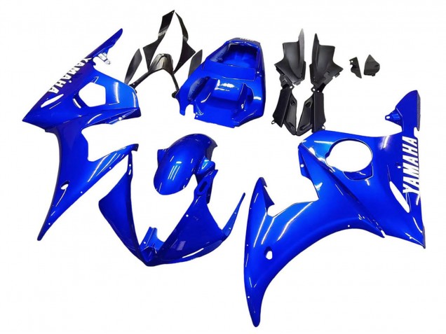 2006-2009 Blue Yamaha YZF R6S Motorcycle Fairings UK