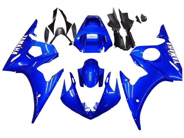 2006-2009 Blue Yamaha YZF R6S Motorcycle Fairings UK