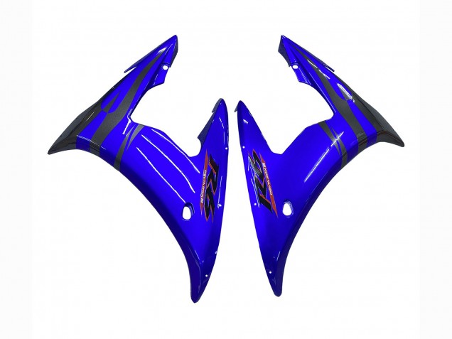 2003-2004 Blue Glossy Black Yamaha YZF R6 Motorcycle Fairings UK