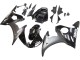 2003-2004 Glossy Black Matte Black White Decals Yamaha YZF R6 Motorcycle Fairings UK