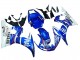 2006-2009 White Blue Fiat Motul Kastinee Yamaha YZF R6S Motorcycle Fairings UK