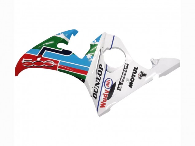 2006-2009 White Blue Green Red Kastinee Dunlop Motul Yamaha YZF R6S Motorcycle Fairings UK