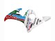 2006-2009 White Blue Green Red Kastinee Dunlop Motul Yamaha YZF R6S Motorcycle Fairings UK