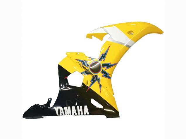 2006-2009 Yellow Red Glossy Black 46 Yamaha YZF R6S Motorcycle Fairings UK