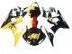 2006-2009 Yellow Red Glossy Black 46 Yamaha YZF R6S Motorcycle Fairings UK