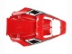 2006-2009 White Red Glossy Black Yamaha YZF R6S Motorcycle Fairing UK