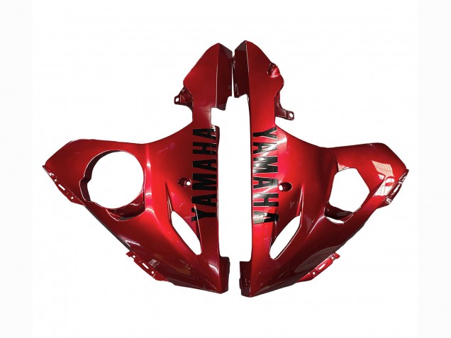 2006-2009 Red Matte Black Yamaha YZF R6S Motorcycle Fairing Kits UK