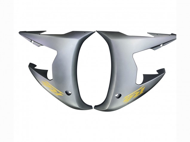 2003-2004 Matte Grey Matte Black Gold Decals Yamaha YZF R6 Motorcycle Fairings UK