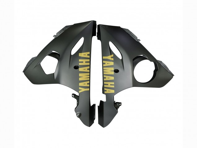 2003-2004 Matte Grey Matte Black Gold Decals Yamaha YZF R6 Motorcycle Fairings UK
