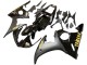 2006-2009 Glossy Black Matte Black Gold Decals Yamaha YZF R6S Motorcycle Fairings UK