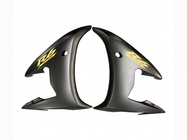 2006-2009 Glossy Black Matte Black Gold Decals Yamaha YZF R6S Motorcycle Fairings UK