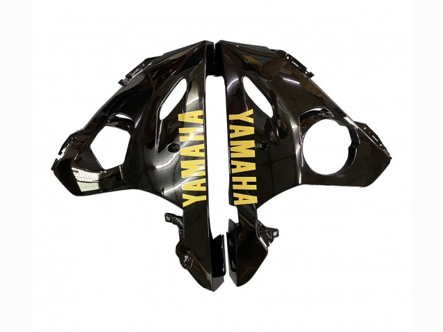 2006-2009 Glossy Black Matte Black Gold Decals Yamaha YZF R6S Motorcycle Fairings UK