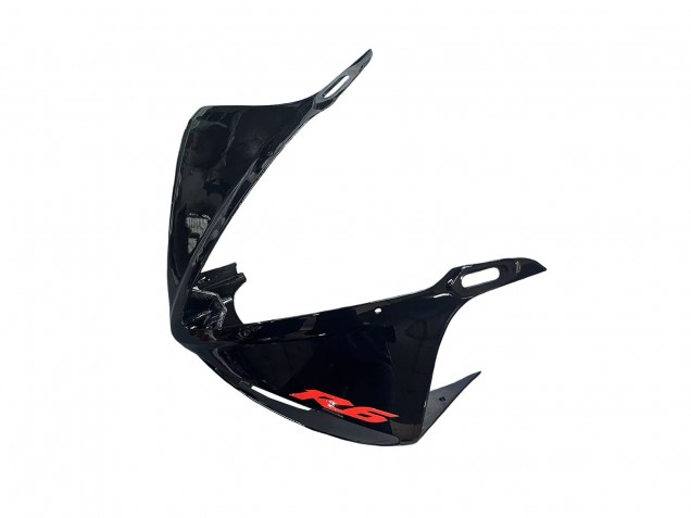 2006-2009 Glossy Black Red Yamaha YZF R6S Motorcycle Fairing UK