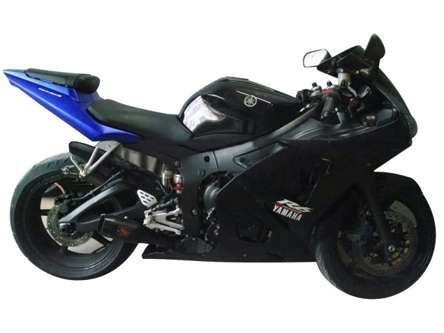 2003-2004 Blue Matte Black Yamaha YZF R6 Motorcycle Fairings UK