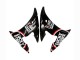 2006-2009 Glossy Black Red White Lucky Strike Motul Yamaha YZF R6S Motorcycle Fairings UK