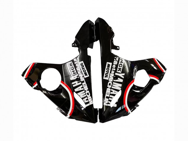 2006-2009 Glossy Black Red White Lucky Strike Motul Yamaha YZF R6S Motorcycle Fairings UK