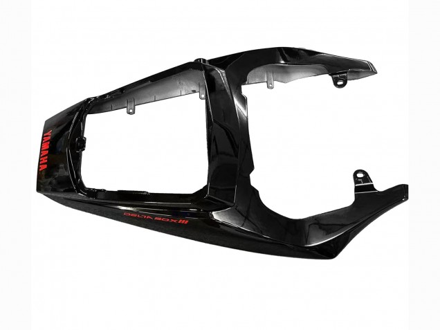 2006-2009 Glossy Black Red Yamaha YZF R6S Motorcycle Fairings UK