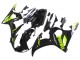 2003-2004 Glossy Black Neon Yellow Yamaha YZF R6 Motorcycle Fairings UK