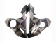 2003-2004 Grey Matte Black Geometric Yamaha YZF R6 Motorcycle Fairings UK