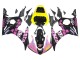 2006-2009 Yellow Pink Glossy Black Rossi Repsol 46 Yamaha YZF R6S Motorcycle Fairings UK