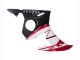 2006-2009 Red White Matte Black Yamaha YZF R6S Motorcycle Fairings UK