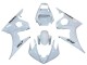 2006-2009 White Black Decals Yamaha YZF R6S Motorcycle Fairings UK