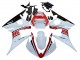2003-2004 White Red Glossy Black Yamaha YZF R6 Motorcycle Fairings UK