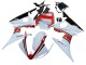 2006-2009 White Red Glossy Black Yamaha YZF R6S Motorcycle Fairings UK