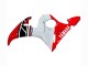 2006-2009 Red White Black Yamaha YZF R6S Motorcycle Fairings UK
