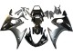 2006-2009 Glossy Black Matte Black Gold Chameleon Yamaha YZF R6S Motorcycle Fairings UK