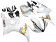 2006-2009 White Gold Yamaha YZF R6S Motorcycle Fairings UK