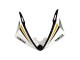 2006-2009 White Gold Yamaha YZF R6S Motorcycle Fairings UK