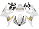 2006-2009 White Gold Yamaha YZF R6S Motorcycle Fairings UK