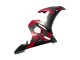 2005 Matte Black Red Geometric Yamaha YZF 600 R6 Motorcycle Fairings UK