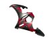 2005 Matte Black Red Geometric Yamaha YZF 600 R6 Motorcycle Fairings UK