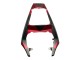 2005 Matte Black Red Geometric Yamaha YZF 600 R6 Motorcycle Fairings UK