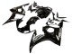 2005 Glossy Black Yamaha YZF 600 R6 Motorcycle Fairings UK