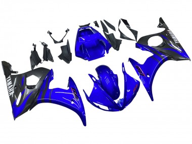 Buy 2005 Glossy Blue Black Yamaha YZF 600 R6 Motorcycle Fairings UK