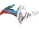 2005 Light Blue White Green Red Kastinee Dunlop Motul Yamaha YZF 600 R6 Motorcycle Fairings UK